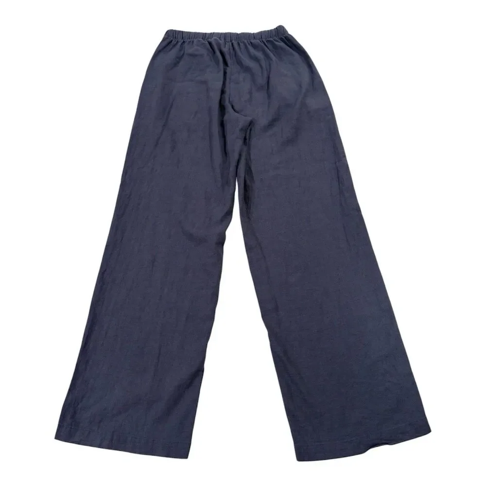 Aritzia The Group by Babaton Sontag Linen Pant Admiral Blue XS Women